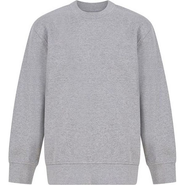Sf Minni - Felpa Con Orlo Arrotondato Per Bambini RW8729 (128) (Grigio Scuro)-image