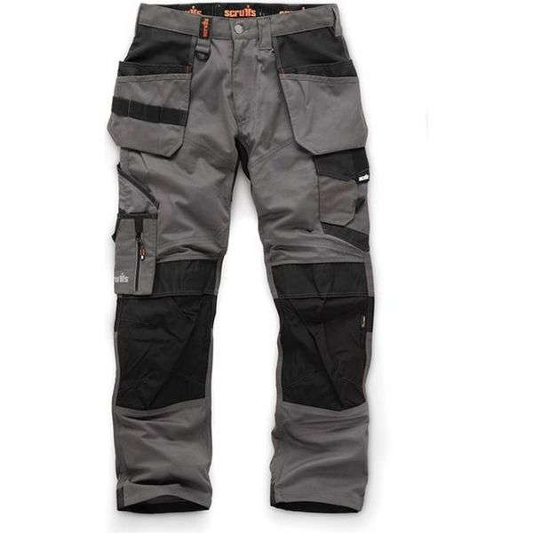 Scruffs - Pantaloni Da Lavoro "Trade"" Per Uomo RW8743 (36L) (Grafite)"-image