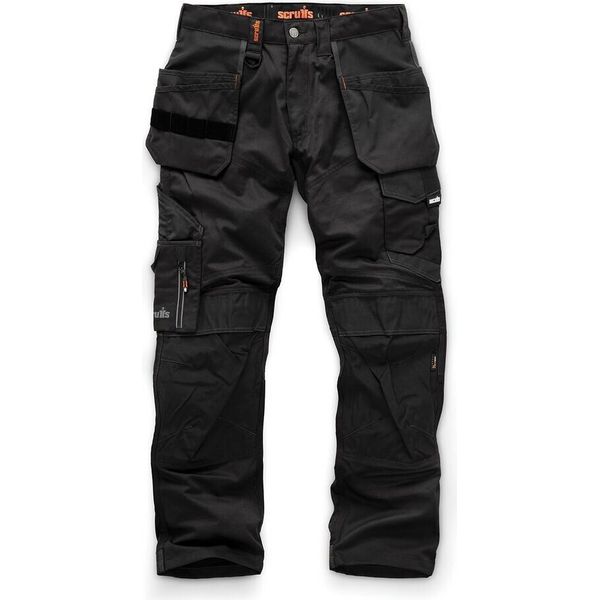 Scruffs - Pantaloni Da Lavoro "Trade"" Per Uomo RW8743 (36R) (Nero)"-image