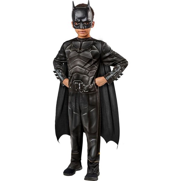 Batman - Costume "Classico"" - Bambini BN4909 (M) (Nero/Grigio)"-image