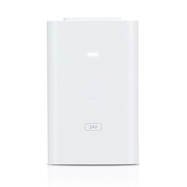 Ubiquiti Poe-24-12W-G-Wh Adattatore Di Alimentazione Gigabit 24V 12W 0,5A Bianco Eu (Poe-24-12W-G-Wh Eu)-image