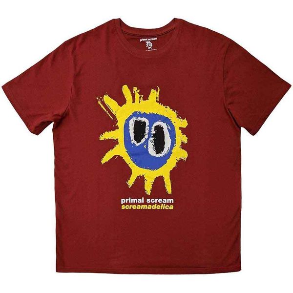 Primal Scream - Maglietta "Screamadelica"" Per Bambini/Donne Unisex RO1604 (L) (Rot)"-image