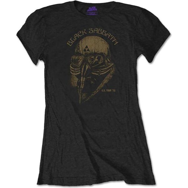 Black Sabbath - Maglietta "Us Tour 1978"" Da Donna RO2047 (Xl) (Nero)"-image