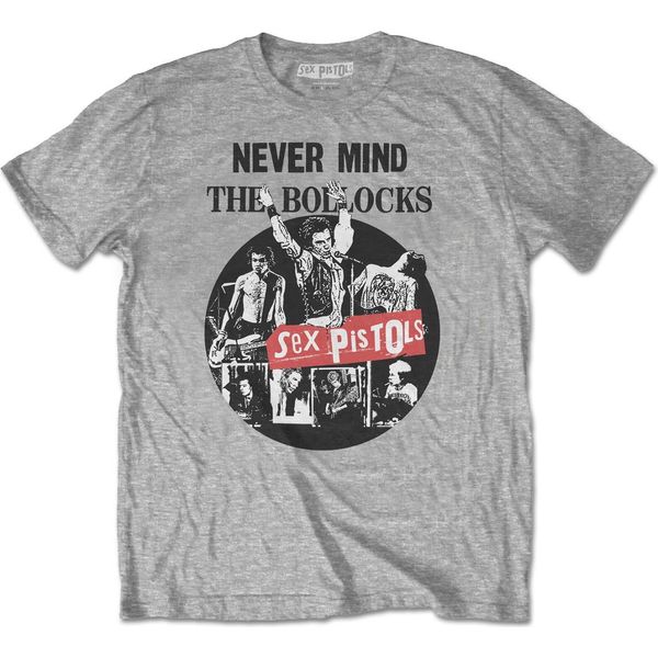 Sex Pistols - Maglietta "Never Mind The Bollocks"" Per Uomo/Donna Unisex RO2279 (L) (Grigio)"-image