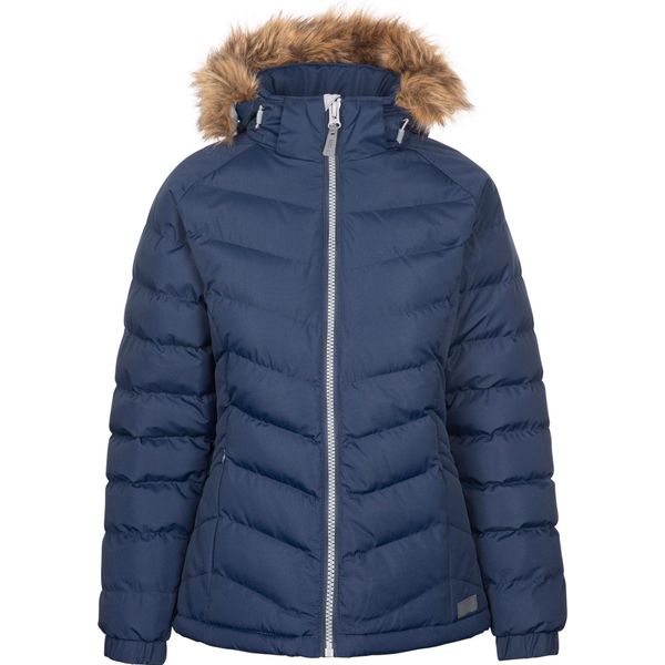 Giacca Trapuntata Da Donna Trespass Nadina, Impermeabile TP4130 (Xs) (Blu Navy)-image