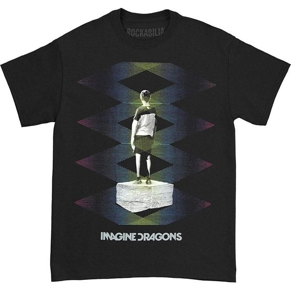 Imagine Dragons - Maglietta Da Uomo/Donna Unisex RO2426 (S) (Nero)-image
