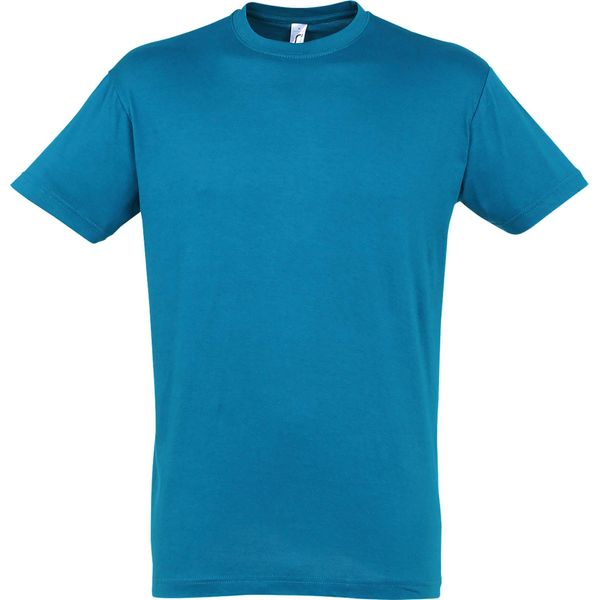 T-Shirt Sols Regent Da Uomo, Manica Corta PC288 (5XL) (Blu Atollo)-image