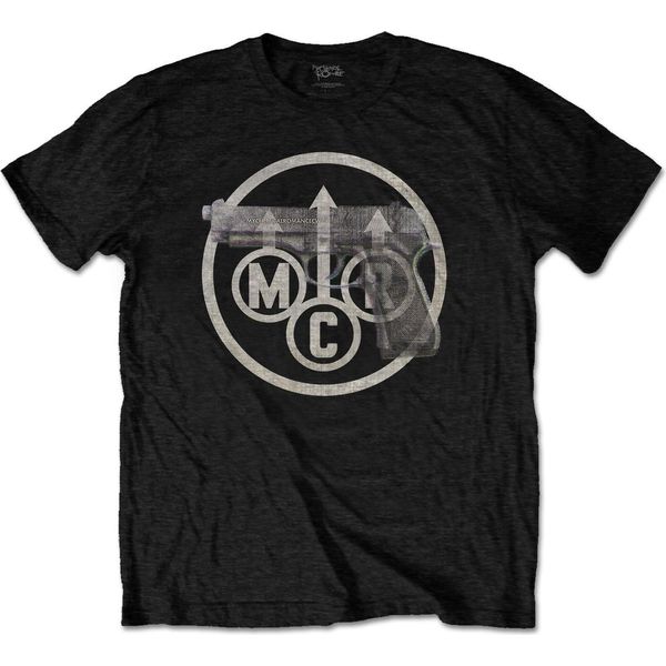 My Chemical Romance - Maglietta "Gunner"" Per Uomo/Donna Unisex RO1032 (Xxl) (Nero)"-image