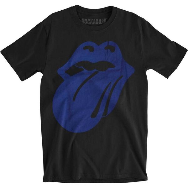 The Rolling Stones - Maglietta "Blue & Lonesome 1972"" Per Uomo/Donna Unisex RO339 (S) (Nero)"-image
