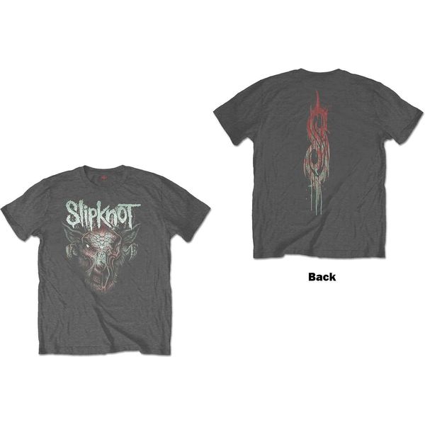 Slipknot - Maglietta "Infected"" Per Bambini RO128 (116) (Antracite)"-image