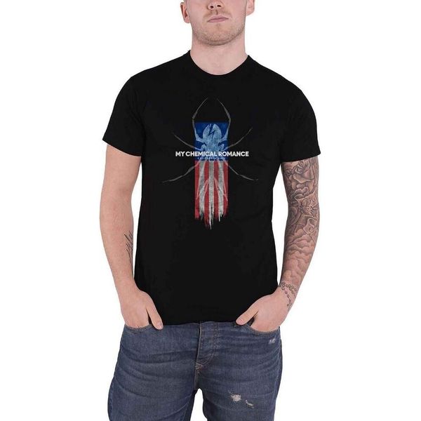 My Chemical Romance - Maglietta Uomo/Donna Unisex RO1566 (Xl) (Nero)-image