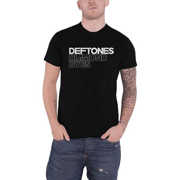 Deftones - Maglietta "Diamond Eyes"" Per Uomo/Donna Unisex RO1619 (S) (Nero)"-image