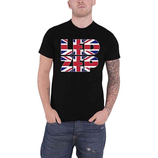 Led Zeppelin - Maglietta "Type"" Per Uomo/Donna Unisex RO1710 (Xl) (Nero)"-image
