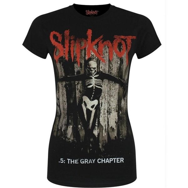 Slipknot - Maglietta ".5: The Gray Chapter"" Donna RO760 (Xxl) (Nero)"-image