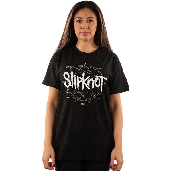 Slipknot - Maglietta Logo Per Uomo/Donna Unisex RO813 (Xl) (Nero)-image