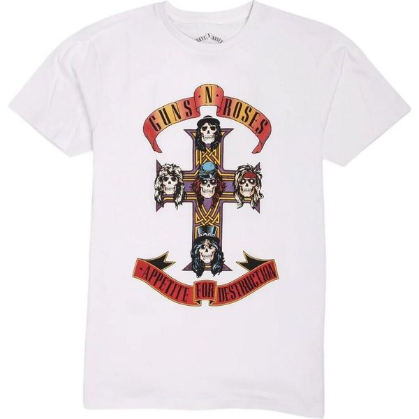 Guns N Roses - Maglietta "Appetite For Destruction"" Per Bambini RO782 (92) (Bianco)"-image