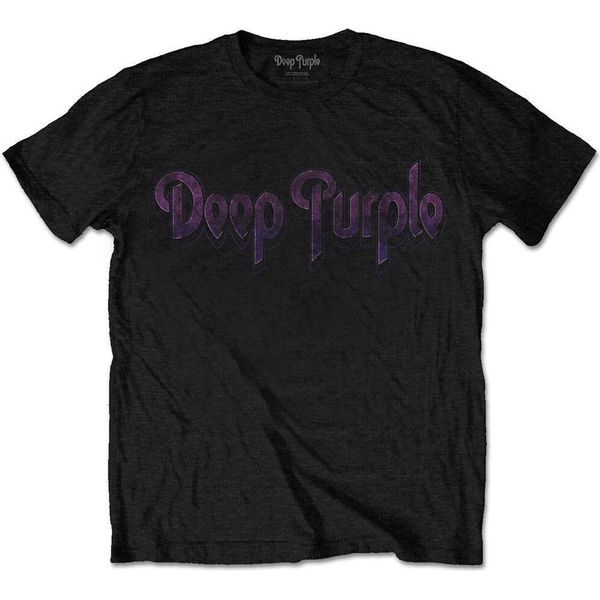 Deep Purple - Maglietta Logo Per Uomo/Donna Unisex RO2399 (M) (Nero)-image