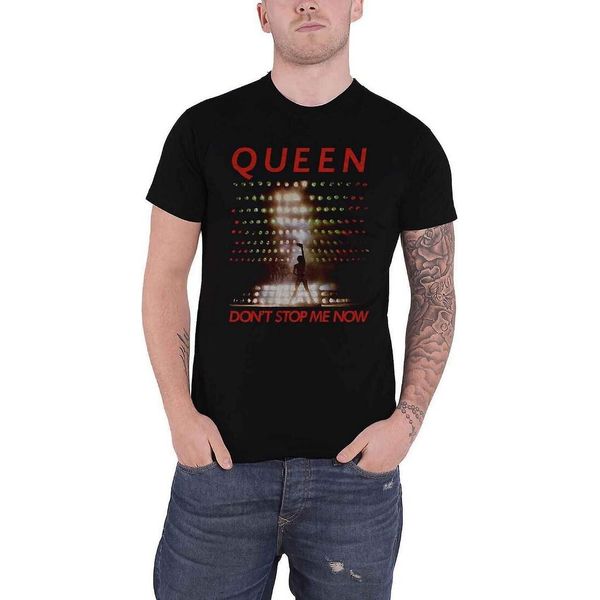 Queen - Maglietta "Don't Stop Me Now"" Per Uomo/Donna Unisex RO379 (M) (Nero)"-image