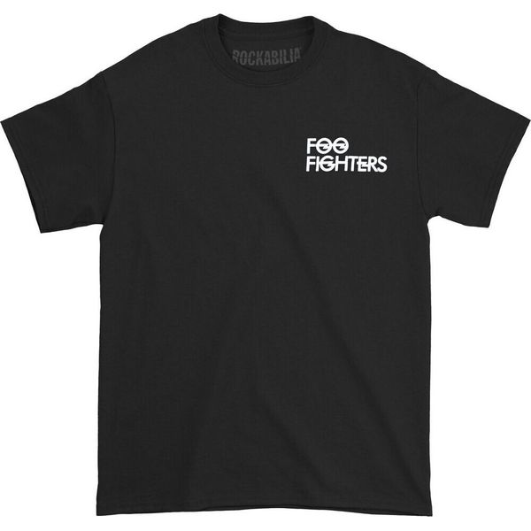 Foo Fighters - Maglietta Logo Per Uomo/Donna Unisex RO744 (Xxl) (Nero)-image
