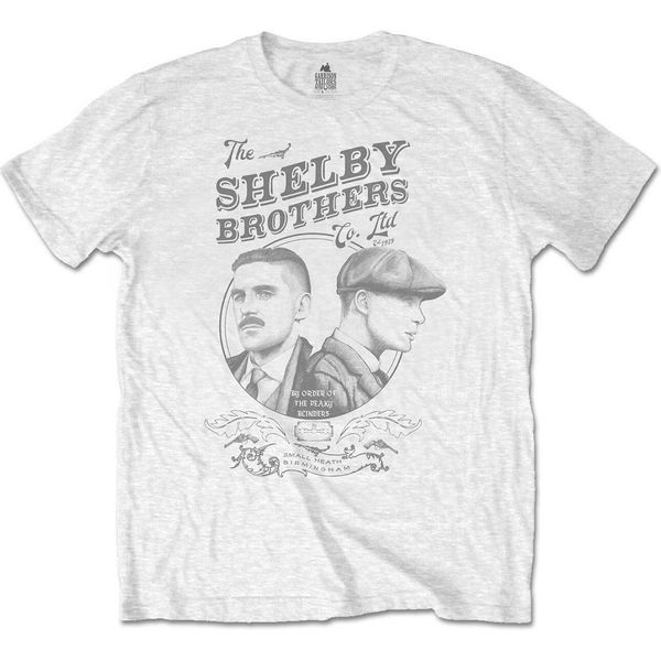 Peaky Blinders - Maglietta Da Uomo/Donna Unisex RO1023 (M) (Bianco)-image
