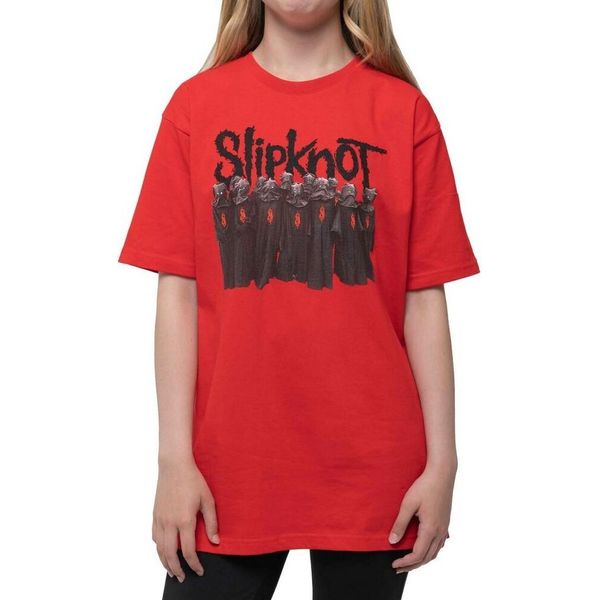 Slipknot - Maglietta "Infected Goat"" Per Bambini RO242 (128) (Rosso)"-image