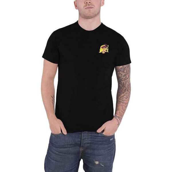 Blondie - Maglietta Logo Per Uomo/Donna Unisex RO1056 (S) (Nero)-image