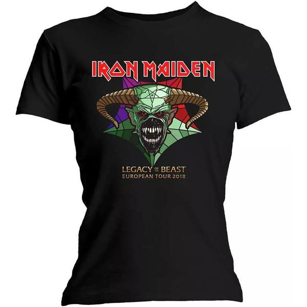 Iron Maiden - Maglietta "Legacy Of The Beast Tour"" Da Donna RO1936 (M) (Nero)"-image