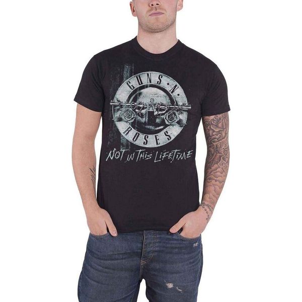 Guns N Roses - Maglietta "Not In This Lifetime Tour Xerox"" Per Bambini/Donne Unisex RO1598 (Xl) (Schwarz)"-image