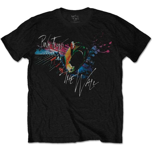 Pink Floyd - Maglietta "The Wall Head Banga"" Per Uomo/Donna Unisex RO1992 (S) (Nero)"-image