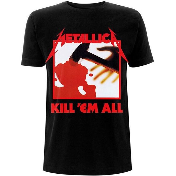 Metallica - Maglietta "Kill Em All"" Per Uomo/Donna Unisex PH1597 (Xxl) (Nero)"-image
