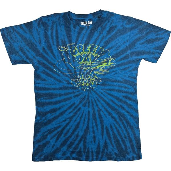 Green Day - Maglietta "Dookie"" Per Uomo/Donna Unisex RO4739 (S) (Blu)"-image