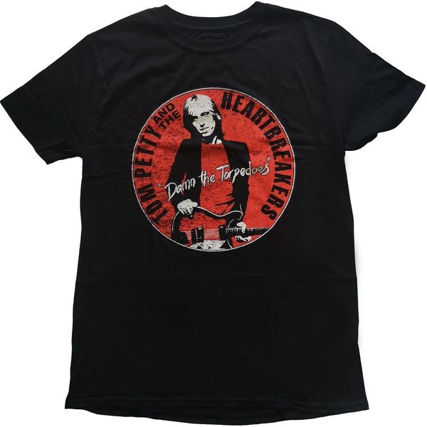 Tom Petty & The Heartbreakers - Maglietta "Damn The Torpedoes"" Per Bambini/Donne Unisex RO4848 (M) (Schwarz)"-image