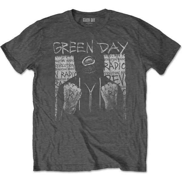 Green Day - Maglietta "Ski Mask"" Per Uomo/Donna Unisex RO2120 (M) (Antracite)"-image