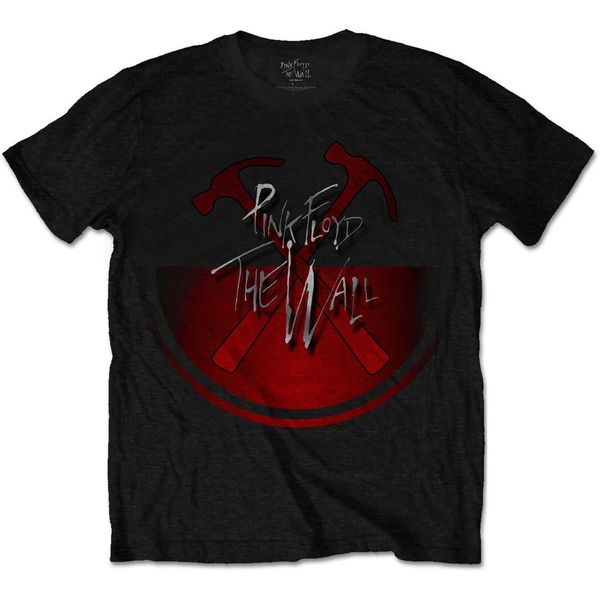Pink Floyd - Maglietta "The Wall"" Per Uomo/Donna Unisex RO2191 (S) (Nero)"-image