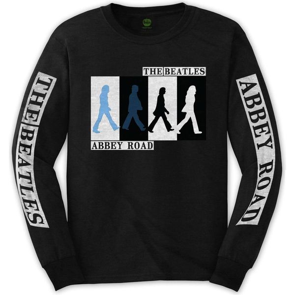 The Beatles - Maglietta "Abbey Road Colours Crossing"" Per Bambini/Ragazzi Unisex Di Colore RO2378 (M) (Schwarz)"-image