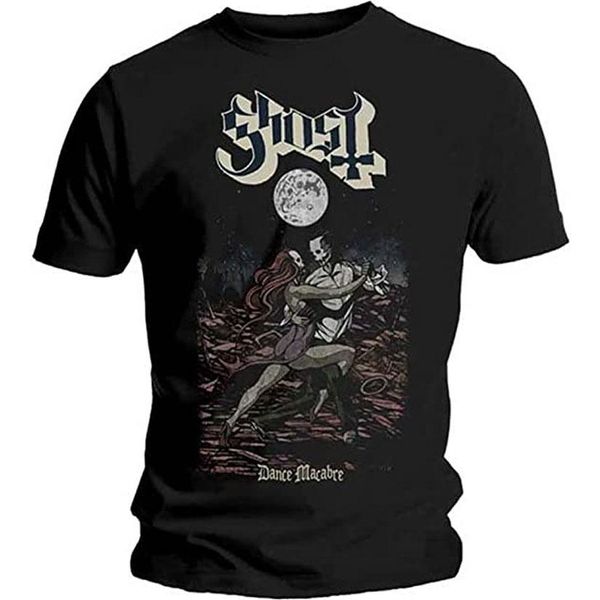 Ghost - Maglietta "Dance Macabre"" Per Uomo/Donna Unisex RO522 (Xl) (Nero)"-image