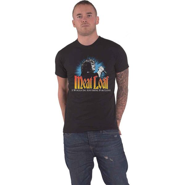Meat Loaf - Maglietta Uomo/Donna Unisex RO3671 (Xl) (Nero)-image
