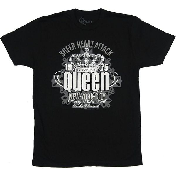 Queen - Maglietta "Sheer Heart Attack"" Per Uomo/Donna Unisex RO831 (Xl) (Nero)"-image