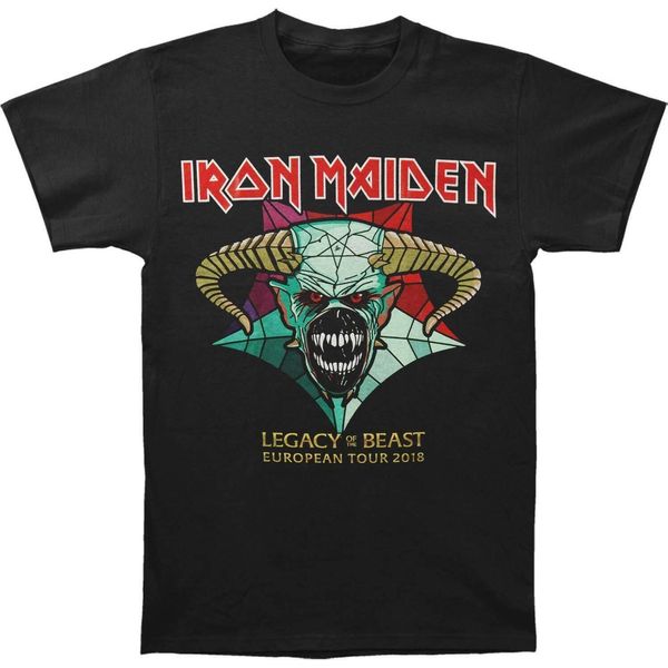 Iron Maiden - Maglietta Da Uomo/Donna Unisex RO867 (L) (Nero)-image