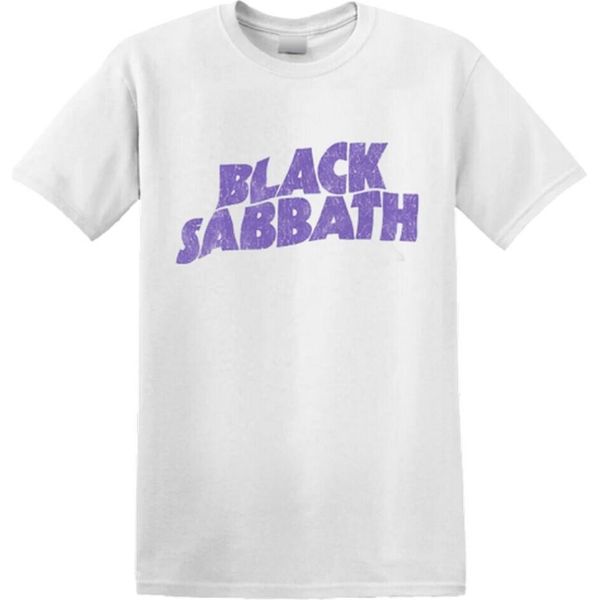 Black Sabbath - Maglietta Logo Per Bambini RO824 (146-152) (Bianco)-image