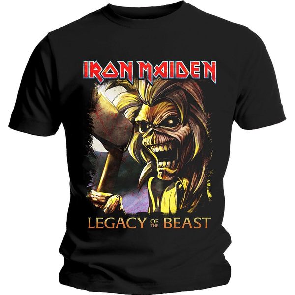 Iron Maiden - Maglietta "Legacy Killers"" Per Uomo/Donna Unisex RO956 (L) (Nero)"-image