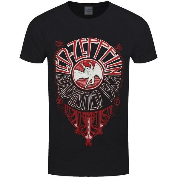 Led Zeppelin - Maglietta Da Uomo/Donna Unisex RO943 (M) (Nero)-image