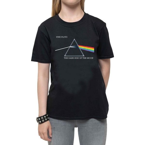 Pink Floyd - Maglietta "Dark Side Of The Moon Courier"" Per Bambini RO4767 (128) (Schwarz)"-image