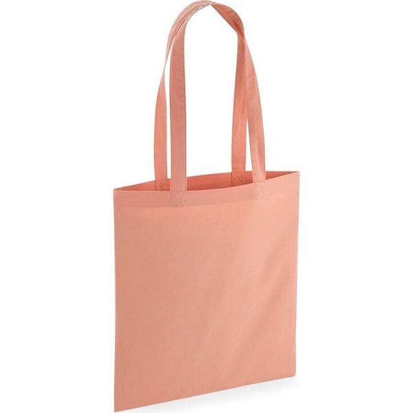 Westford Mill - Borsa Tote, Cotone Organico RW8902 (Taglia Unica) (Rosa Melograno)-image
