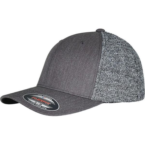 Flexfit - Cappello Trucker Per Uomo/Donna Unisex RW8888 (Taglia Unica) (Nero/Grigio)-image