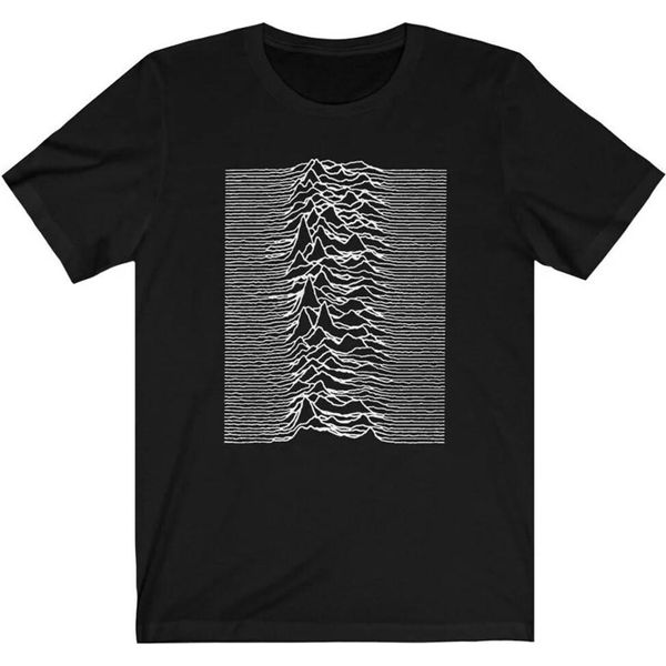 Joy Division - Maglietta "Unknown Pleasures"" Per Bambini/Donne Unisex RO4875 (5XL) (Schwarz)"-image