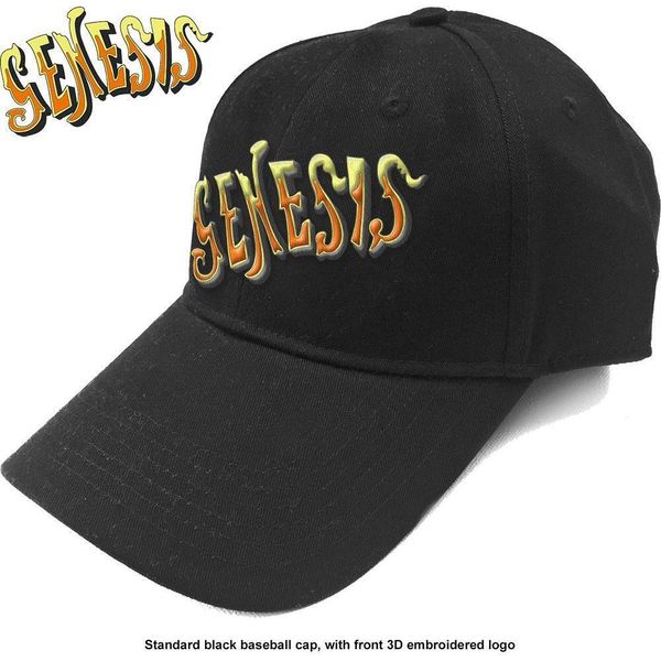 Genesis - Cappellino Da Baseball "Classic"" Per Uomo/Donna Unisex RO2435 (Taglia Unica) (Nero/Arancione)"-image