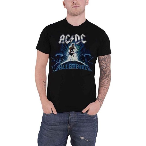 Ac/Dc - Maglietta "Ballbreaker"" Per Uomo/Donna Unisex RO1786 (Xxl) (Nero)"-image