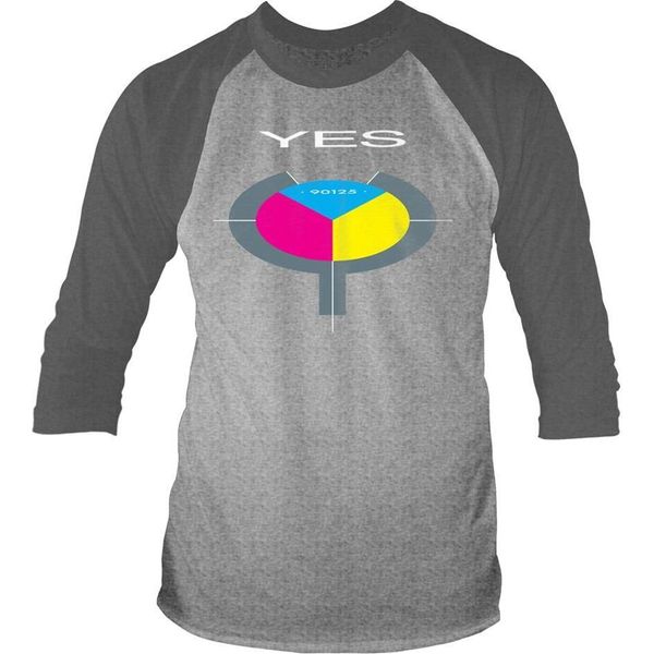 Sì - Maglietta "90125"" Da Uomo/Donna Unisex A Maniche Lunghe PH2664 (S) (Grigio)"-image