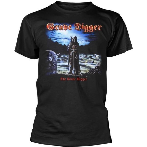 Grave Digger - Maglietta Da Uomo/Donna Unisex PH784 (M) (Nero)-image